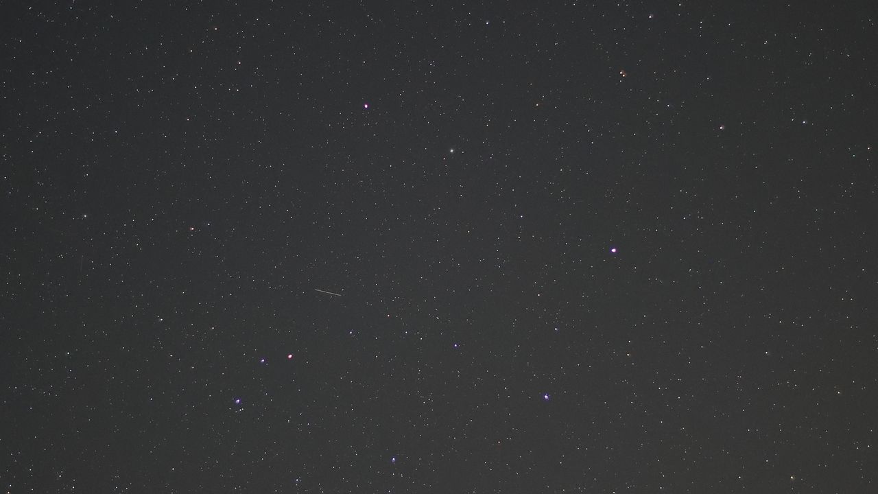 The keystone of the constellation Hercules, as imaged by the Canon EOS R6 III.