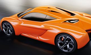 Orange Hyundai PassoCorto concept