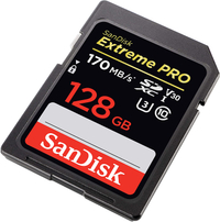 SanDisk 128GB Extreme PRO card | was $44.99 | now $33.18Save $12