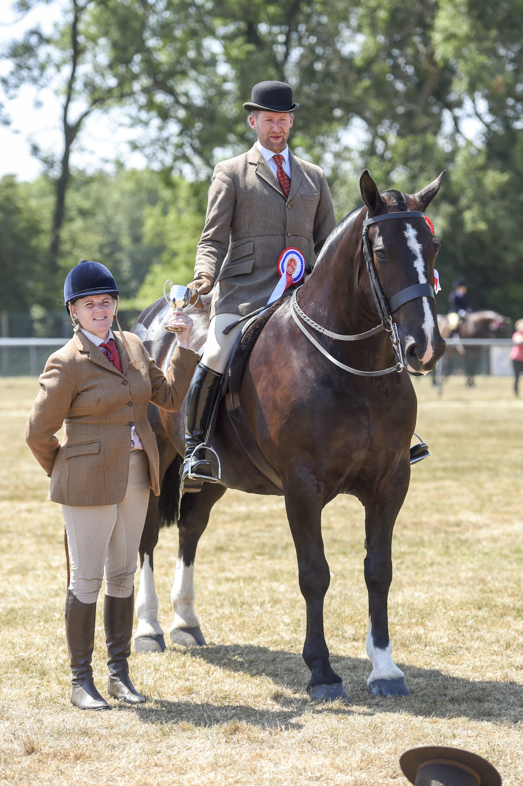 Leon King knows how a good cob should ride as he has ridden champions over the years.