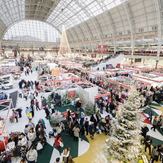 Ideal Home Christmas show at Olympia