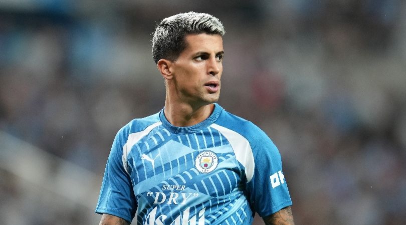 Arsenal target Joao Cancelo during pre-season in summer 2023.