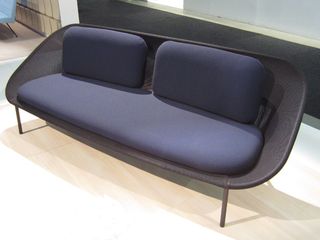 blue sofa