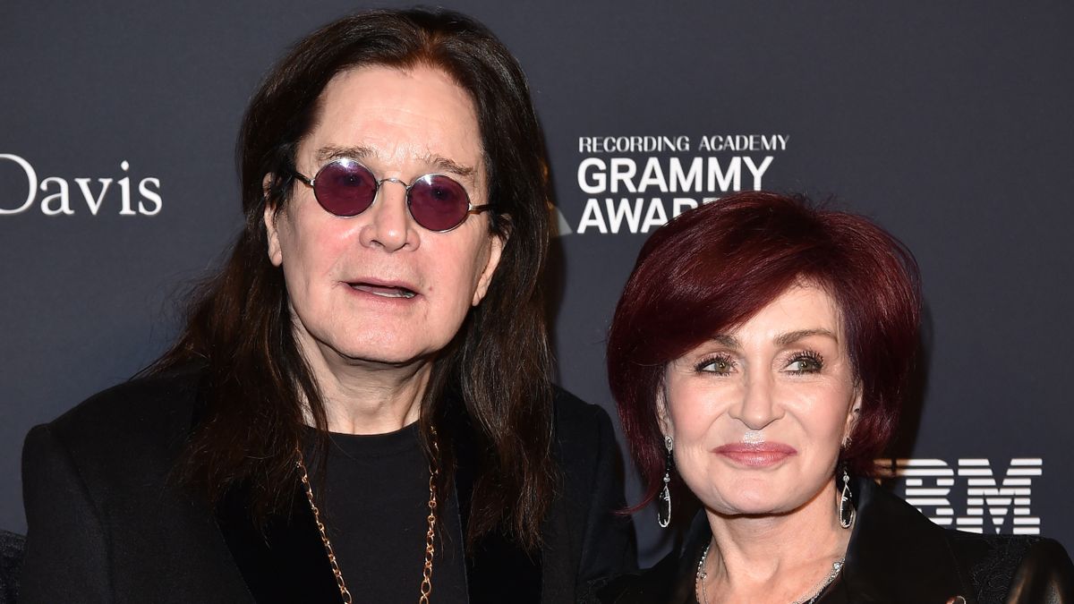 Ozzy and Sharon Osbourne in 2020