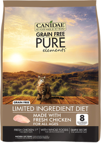 CANIDAE Grain-Free PURE Chicken Dry Cat Food: was $29 now $23 @ Chewy