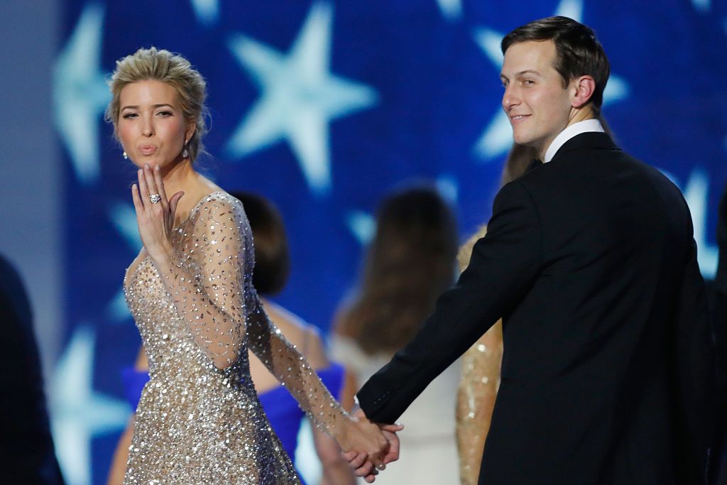 Jared Kushner with wife Ivanka Trump