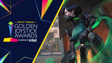 Valorant winning at the Golden Joystick Awards 2023