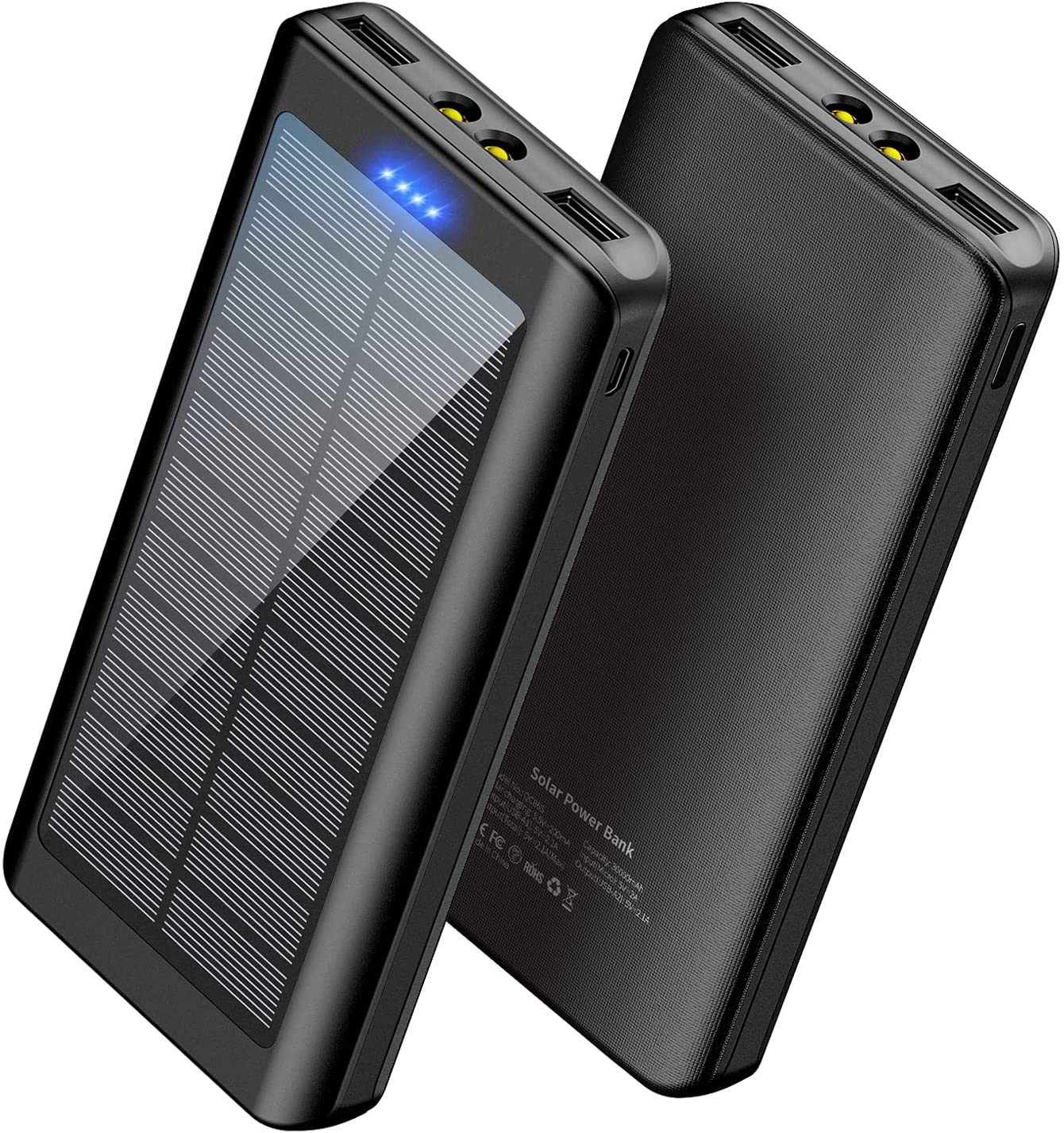 YPWA Solar Charger Power Bank