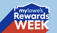 My Lowe's Rewards Week: up to 40% off @ Lowe's