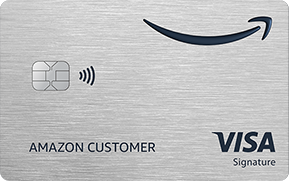 Image of the Amazon Visa credit card.