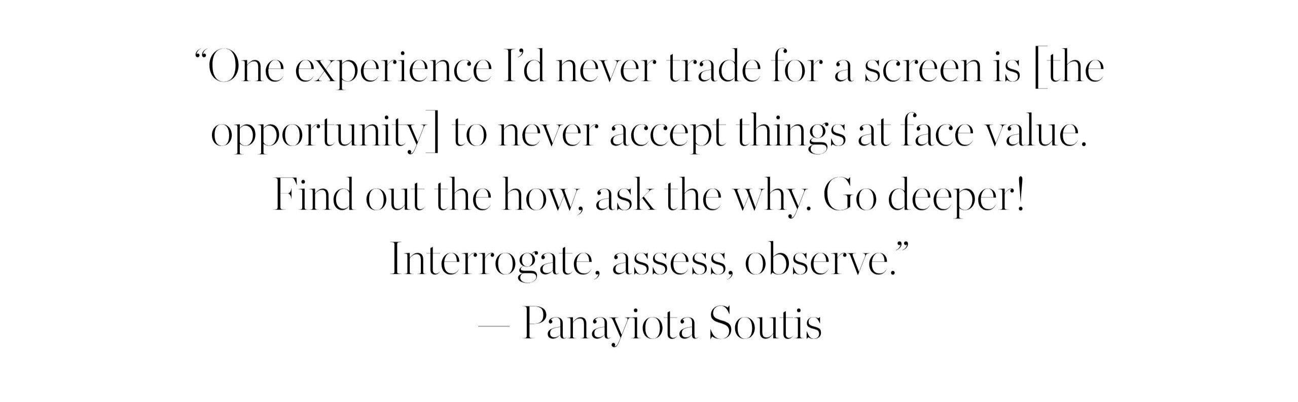 pull quote.