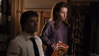 Hugh Jackman and Kaitlyn Dever in The Front Runner