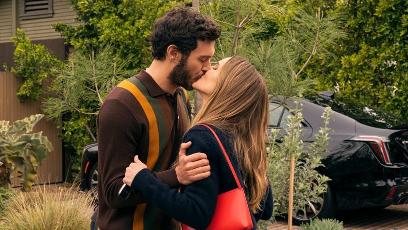 Noah and Joanne kiss in Nobody Wants This season 2