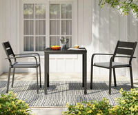 Latitude Run 2 - Person Square Outdoor Dining Set with Cushions | was $178.99 now $149.99 at Wayfair