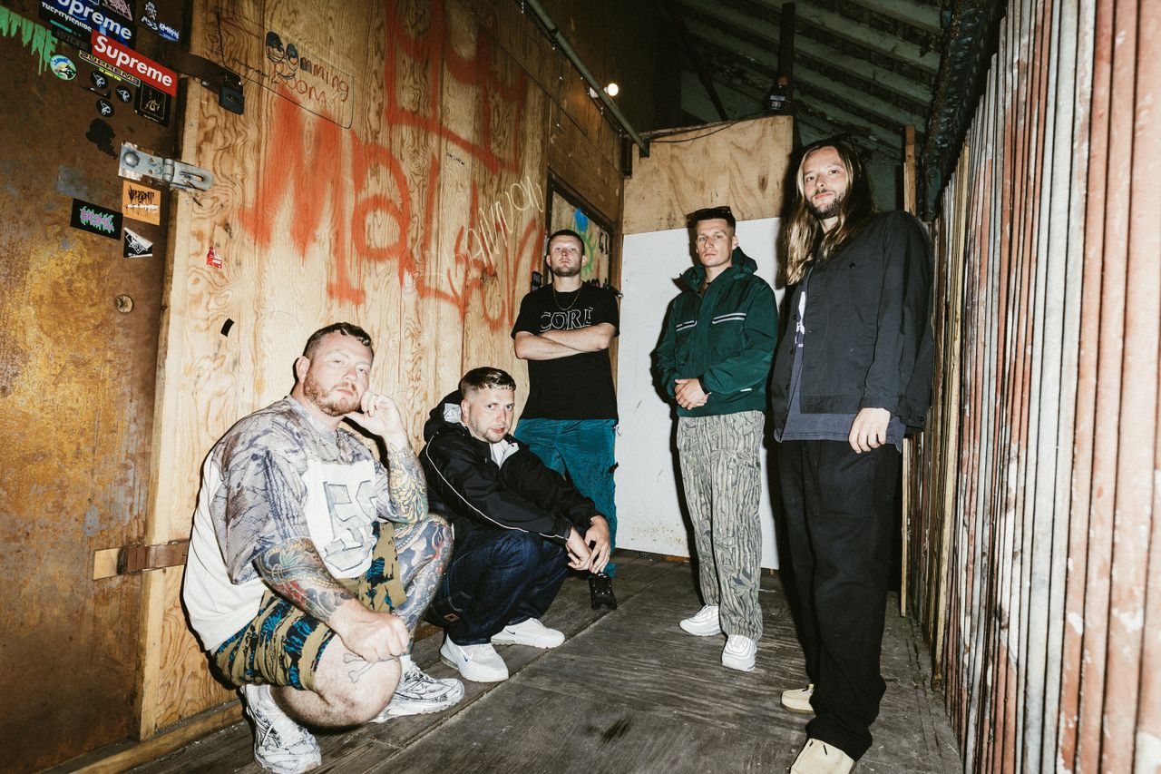 Malevolence Metal Hammer photoshoot Sheffield 2025