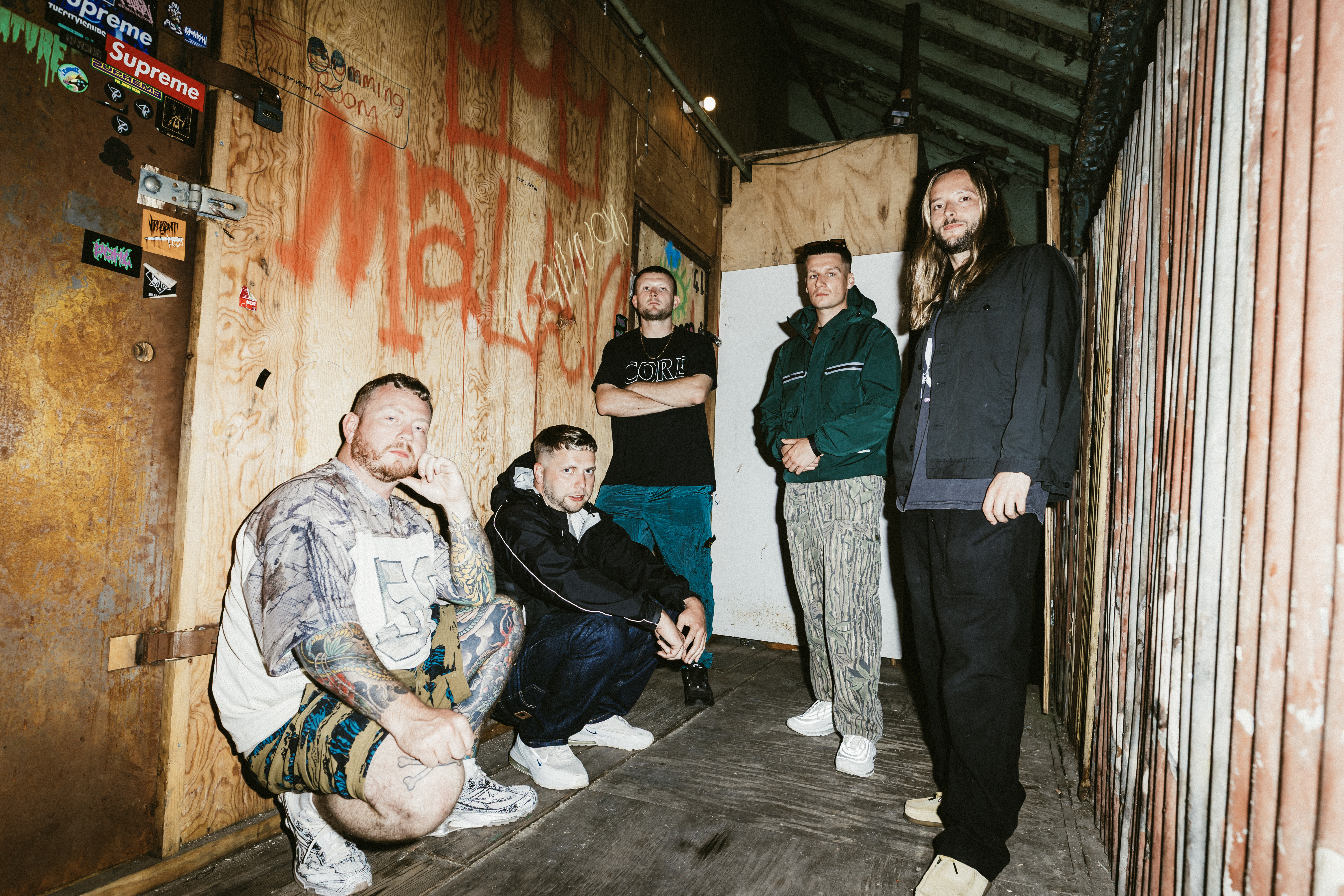 Malevolence Metal Hammer photoshoot Sheffield 2025