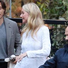 Gwyneth Paltrow and Brad Falchuk Attend Amy Griffin's Book Reading at Godmothers Bookstore.