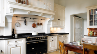 Kitchen with rustic decor