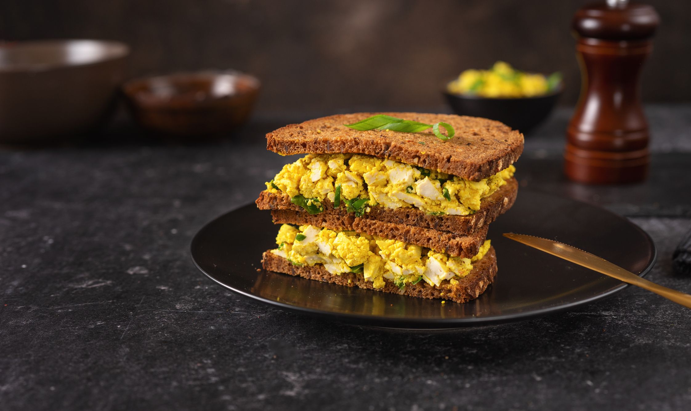Butternut squash and egg mayonnaise sandwich filling recipe