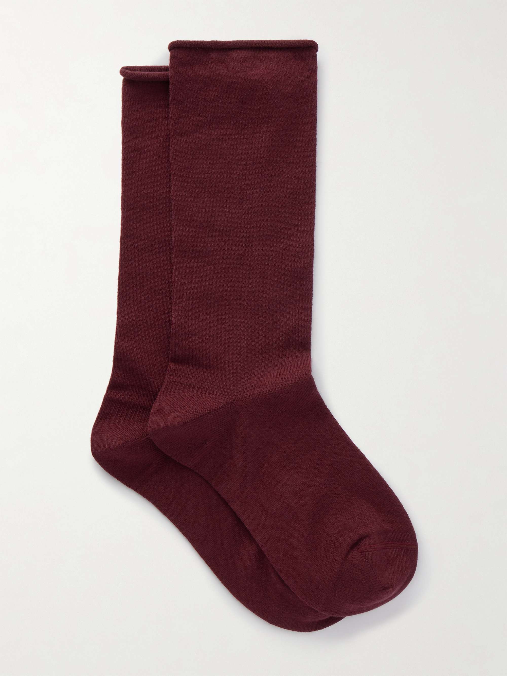 Cashmere-Blend Socks