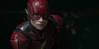 Ezra Miller as the Flash in Justice League