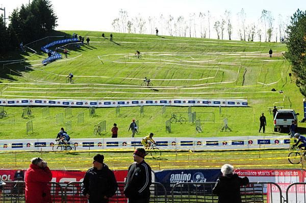 The course at Centennial Park kept riders on their game.