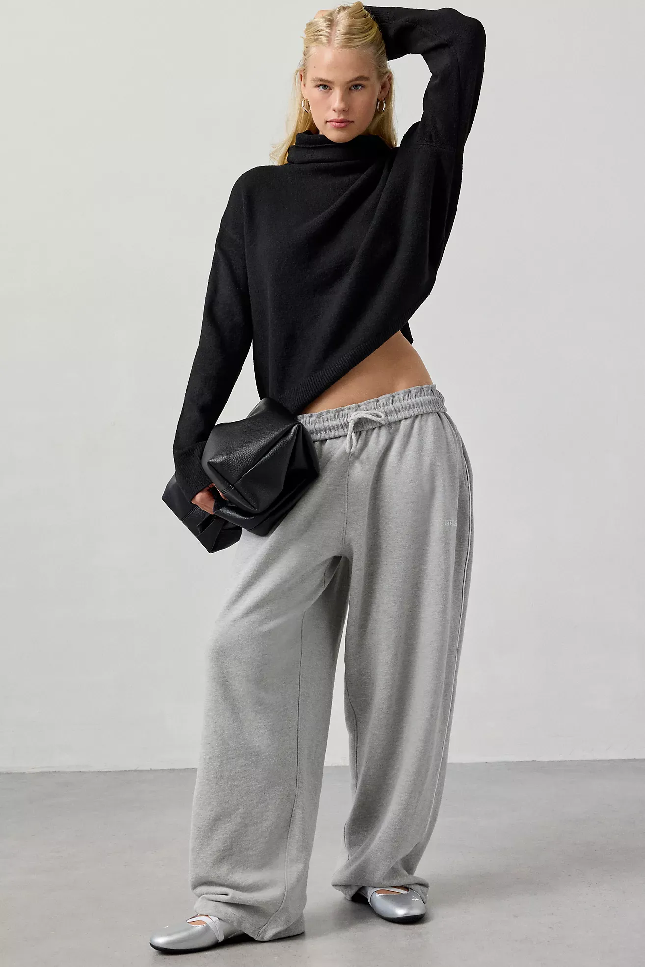 Iets Frans… Harri Wide Leg Jogger Pant