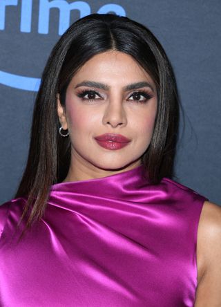 Priyanka Chopra Jonas arrives at the Los Angeles Red Carpet And Fan Screening For Prime Video's "Citadel" on April 25, 2023 in Los Angeles, California