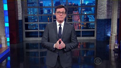 Stephen Colbert congratulates Russia on its belated Cold War victory