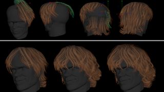 hair placement in ZBrush