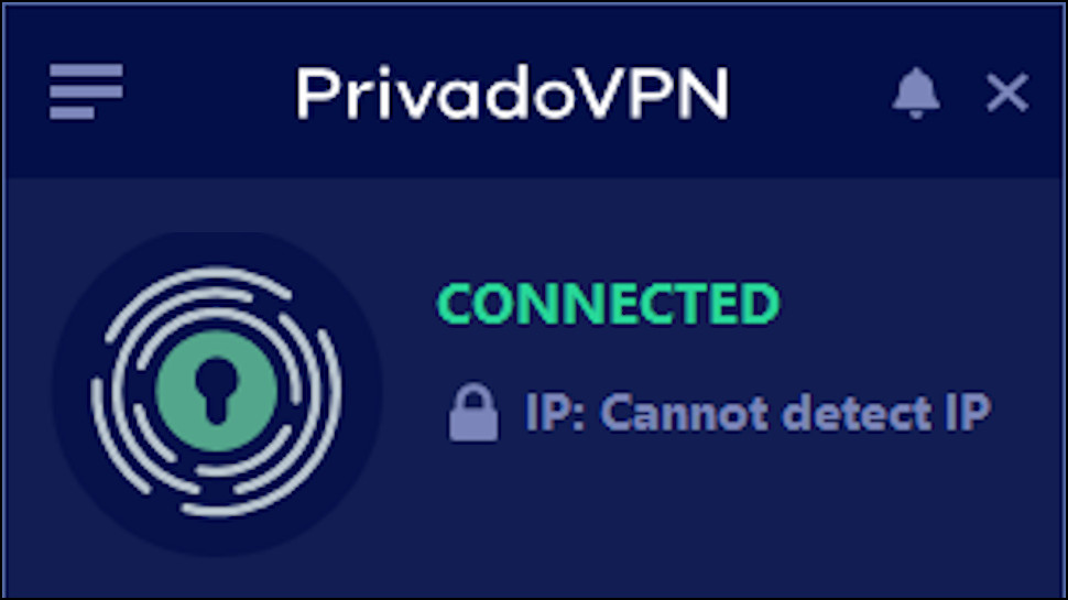 PrivadoVPN Can't Detect IP