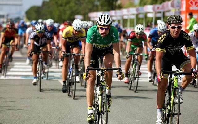 Stage three ended in another bunch sprint.