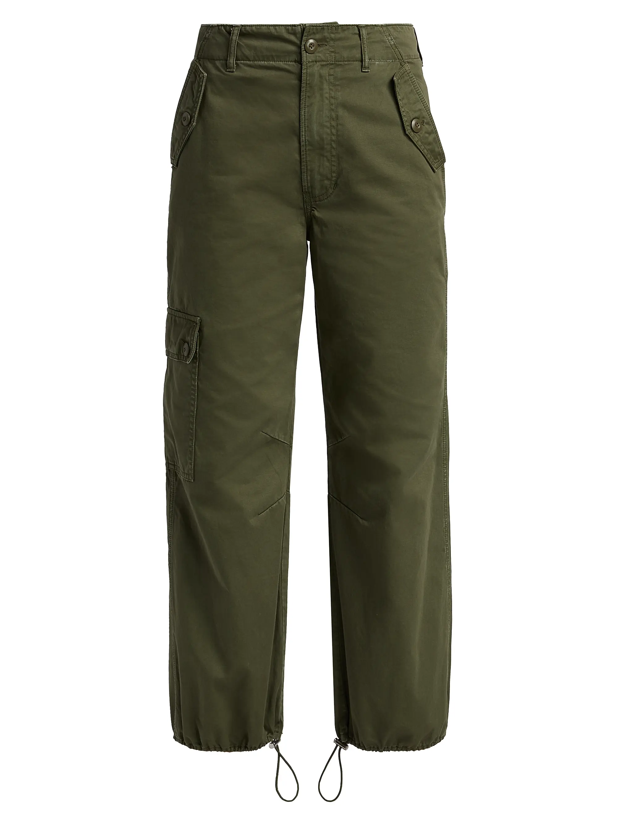 Mandy Cotton Crop Parachute Pants