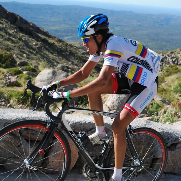 Jonathan Millan (Colombia) scored KOM points but fell shy of taking the jersey