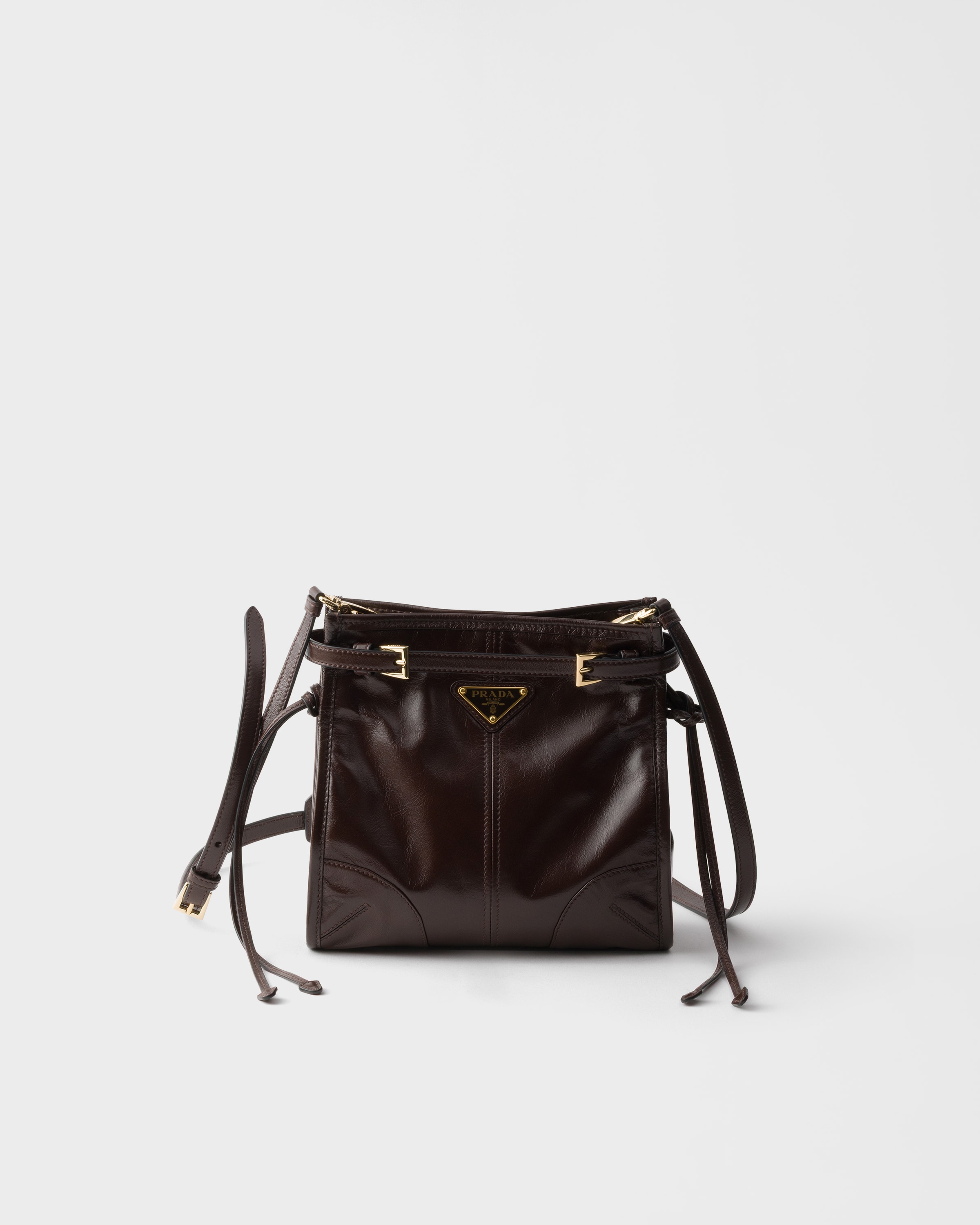Prada Bonnie Leather Mini Shoulder Bag