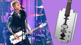 mgk performs onstage at the Pre-Grammy Gala on January 31, 2026 in Los Angeles, California