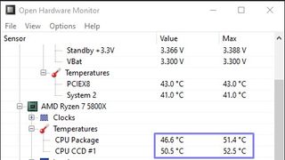 How to see CPU temp on Windows 10 / 11