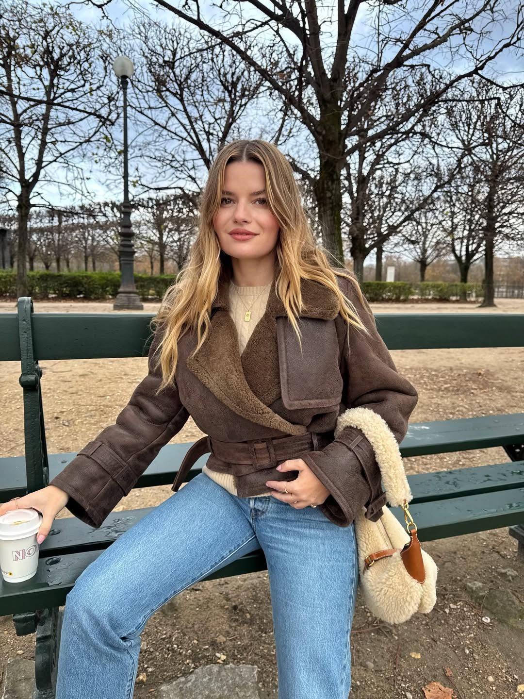 Leather jacket and jeans outfit