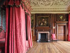 Fig 8: The King’s Bedchamber is a superbly preserved 17th-century Baroque interior. The Palace of Holyroodhouse, photographed by Paul Highnam for Country Life. ©Country Life