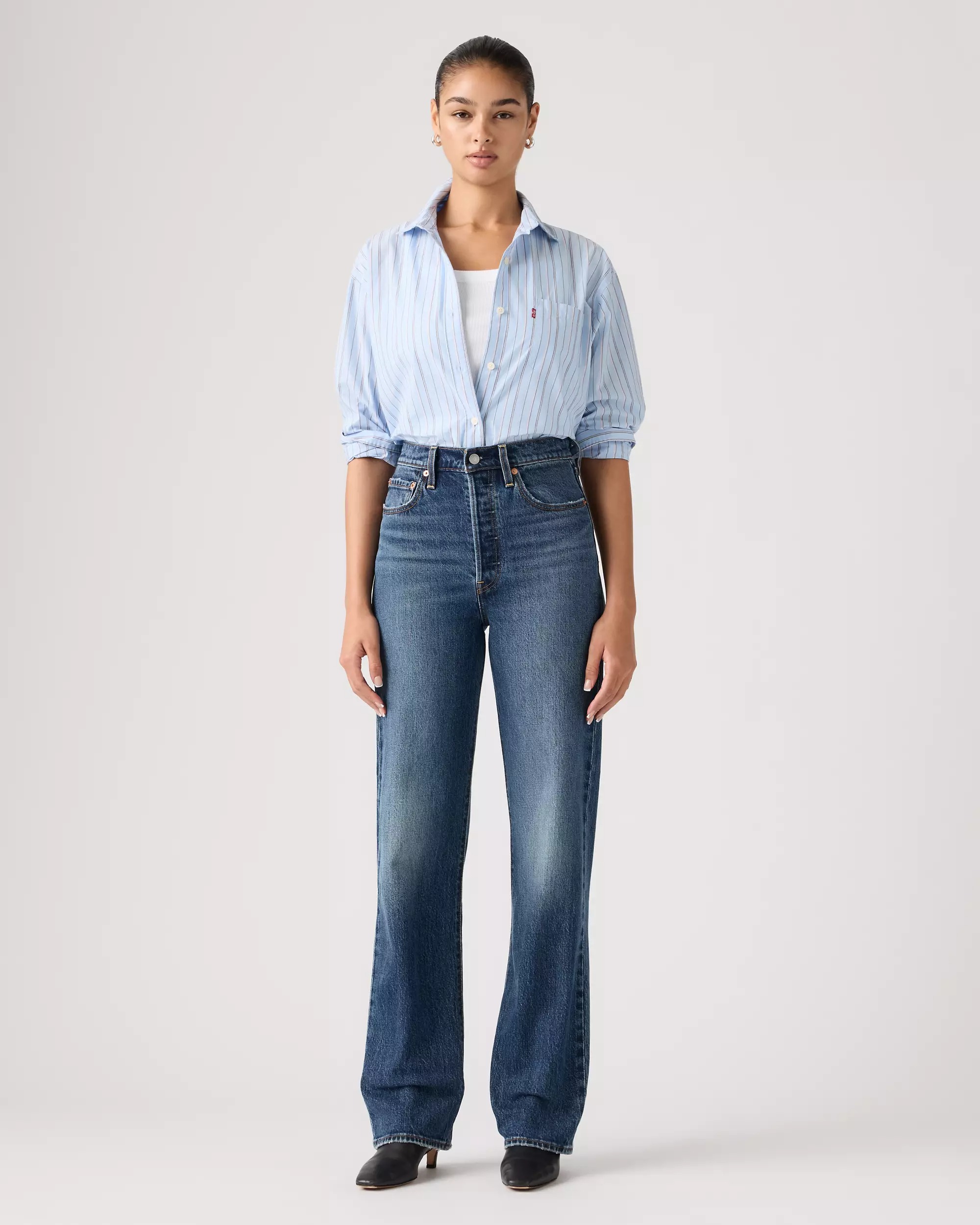 Ribcage Full Length Straight Leg Jeans