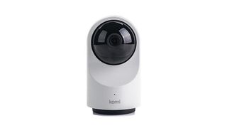 Product shot of the Kami Indoor Camera, one of the best spy cameras