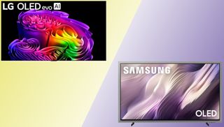 The LG G6 and the Samsung S95H OLED TVs