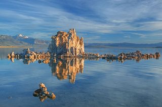 tufa towers in mono Lake