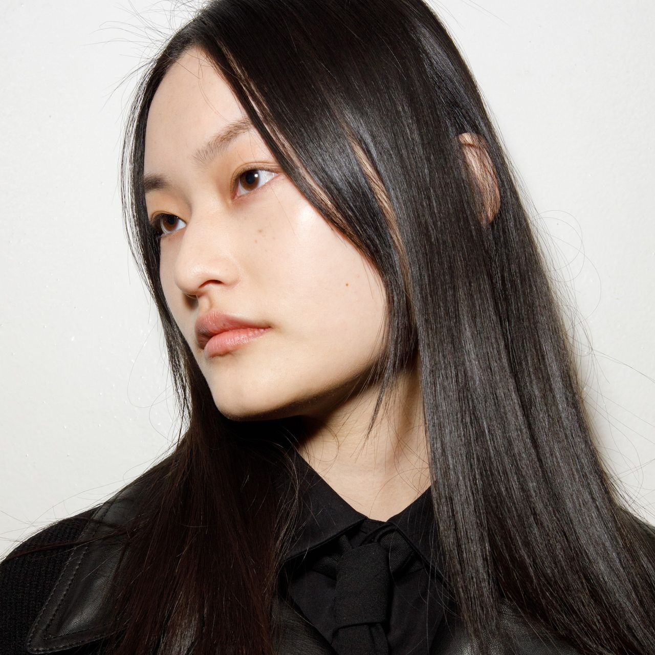 A model poses backstage at the Iceberg Since 1974 fashion show during the Milan Fashion Week Womenswear Fall/Winter 2023/2024 on February 22, 2023 in Milan, Italy.