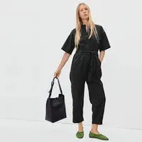 The Fatigue Short-Sleeve Jumpsuit, Was $120 (£117), Now $90 (£80) | Everlane