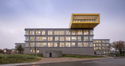 The Billund headquarters for Lego by C.F. Møller Architects draw on the iconic toy’s forms and colours and translate them into contemporary architecture 