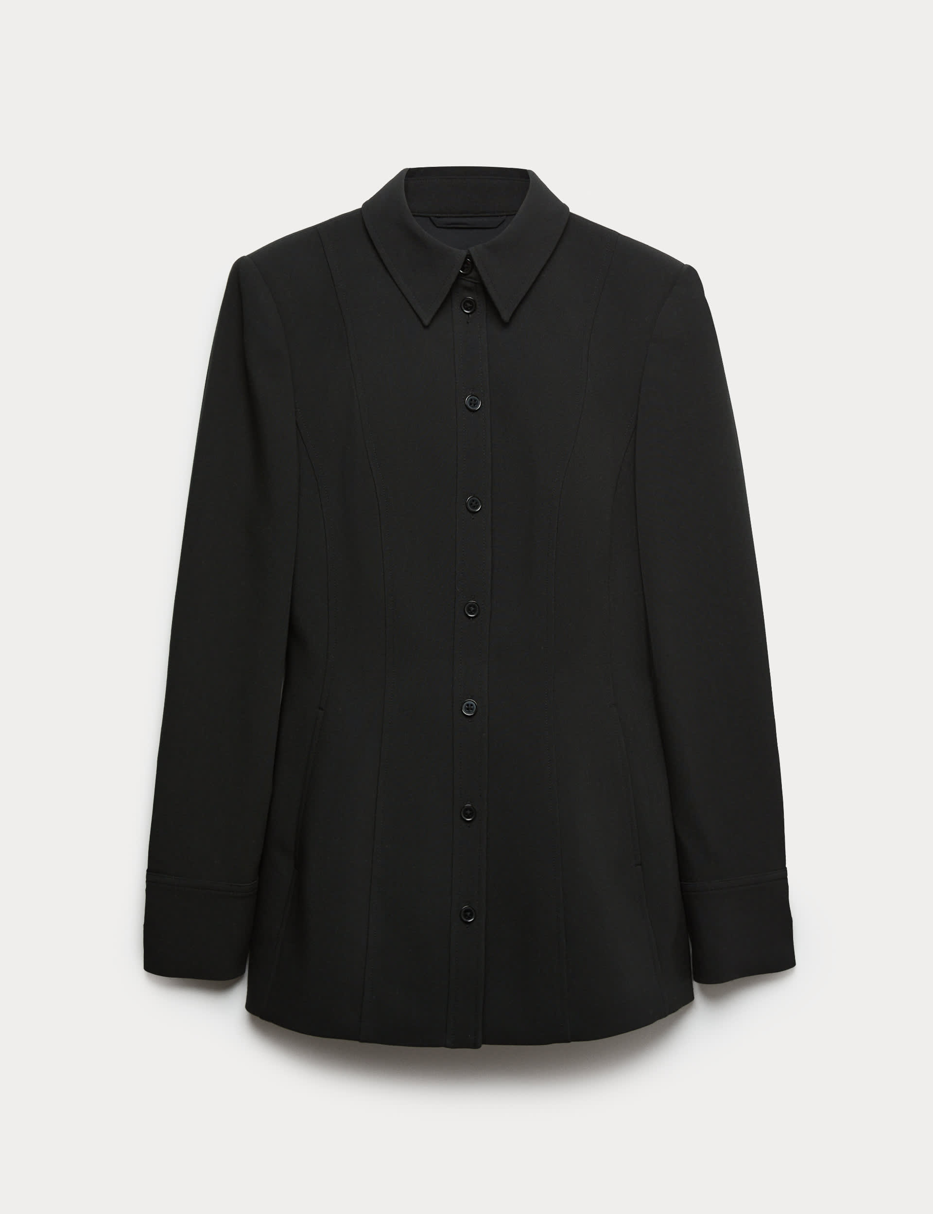 Tailored Cinched Waist Blazer