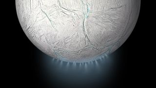 Saturn's Enceladus is the only moon the team looked at where they think interactions between rock and water could realistically fuel life.