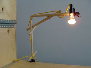 'Kiikka - Tuoli' desk light by Laura Vare