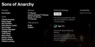 sons of anarchy netflix page